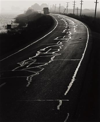 ROGER MINICK (1944- ) Truck on Levee. 1968; printed 1976.                                                                                        